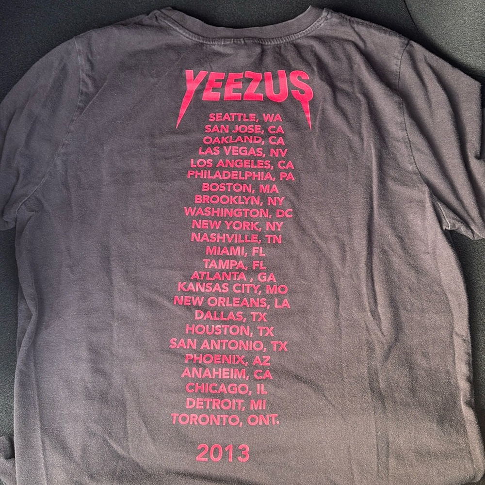 Yeezus T Shirt - God Wants You - Authentic by Kanye West